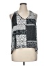 Linea Donatella Black Sleeveless Blouse Size XL - photo 1