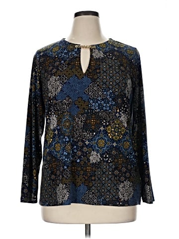 MICHAEL Michael Kors Long Sleeve Blouse (view 1)