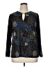 MICHAEL Michael Kors Blue Long Sleeve Blouse Size 1X - photo 1