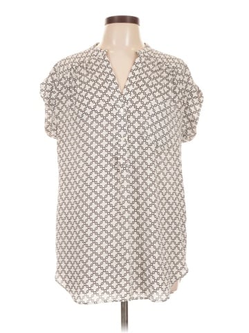 Pleione Short Sleeve Blouse (view 1)