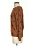 Absolutely Creative Worldwide Polka Dots Brown Pullover Sweater Size S - photo 5