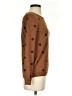 Absolutely Creative Worldwide Polka Dots Brown Pullover Sweater Size S - photo 4