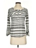 Thyme and Honey Gray Long Sleeve Henley Size S - photo 1