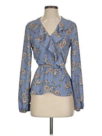 Max Studio Long Sleeve Blouse (view 1)