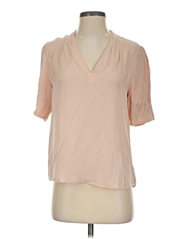Joie Short Sleeve Silk Top (view 1)