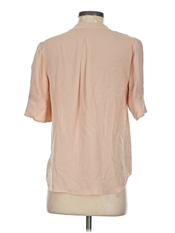 Joie Short Sleeve Silk Top (view 2)