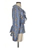 Max Studio 100% Polyester Blue Long Sleeve Blouse Size S - photo 4