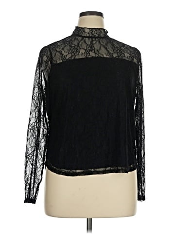 Adrianna Papell Long Sleeve Blouse (view 1)