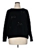Ann Taylor LOFT Stars Black Pullover Sweater Size XL - photo 1