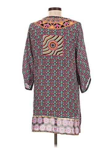 Tolani 3/4 Sleeve Silk Top (view 2)