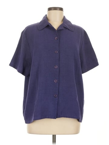 Sag Harbor Short Sleeve Blouse (view 1)