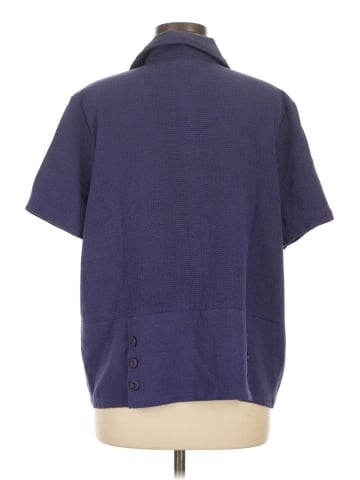 Sag Harbor Short Sleeve Blouse (view 2)