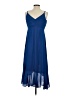 Lulus 100% Polyester Blue Cocktail Dress Size XS - photo 2
