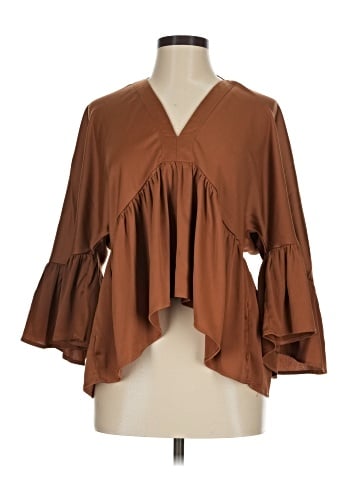Glam 3/4 Sleeve Blouse (view 1)