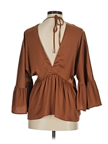 Glam 3/4 Sleeve Blouse (view 2)