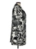 WD.NY 100% Polyester Animal Print Silver Coat Size 6 - photo 4