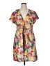Marine Layer Tropical Orange Casual Dress Size XL - photo 1