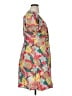 Marine Layer Tropical Orange Casual Dress Size XL - photo 4