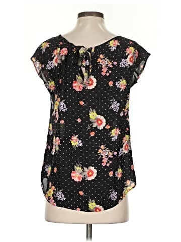 LC Lauren Conrad Short Sleeve Blouse (view 2)