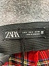 Zara Plaid Red Casual Pants Size S - photo 7