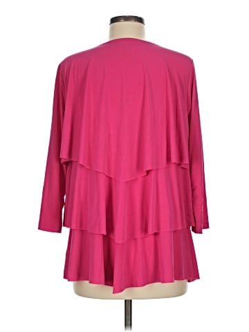 Susan Graver 3/4 Sleeve Top (view 2)