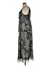 Robbie Bee 100% Polyester Print Silver Casual Dress Size 16 - photo 5