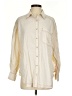 Altar'd State Color Block Ivory 3/4 Sleeve Button-Down Shirt Size S - photo 1