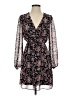 Express Outlet 100% Polyester Floral Black Cocktail Dress Size XS - photo 1