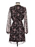 Express Outlet 100% Polyester Floral Black Cocktail Dress Size XS - photo 2