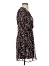 Express Outlet 100% Polyester Floral Black Cocktail Dress Size XS - photo 4
