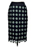J.Crew 100% Polyester Print Green Formal Skirt Size 0 - photo 1