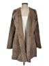 BB Dakota 100% Polyester Chevron-herringbone Tan Coat Size S - photo 1
