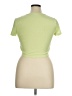 No Comment Green Short Sleeve Top Size XL - photo 2