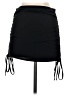 Shein Solid Black Casual Skirt Size 2 - photo 2
