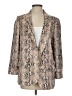 MNG Animal Print Ivory Blazer Size S - photo 1