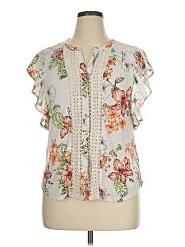 Maeve Short Sleeve Blouse (view 1)