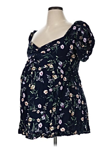 Motherhood Short Sleeve Blouse (view 1)