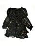 Aqua 100% Polyester Stars Black Dress Size 14 - 16 - photo 1
