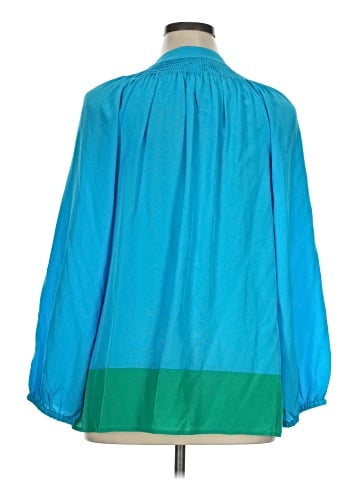 Lilly Pulitzer Long Sleeve Silk Top (view 2)