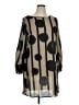 Emery Rose 100% Polyester Print Tan Casual Dress Size XL - photo 1