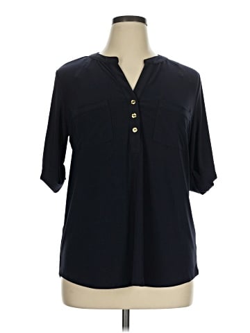 Anne Klein 3/4 Sleeve Blouse (view 1)