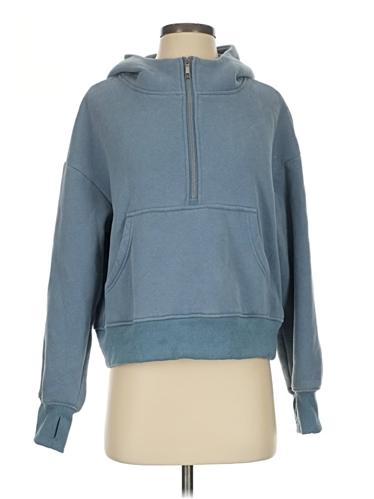 Pre-owned Trendy Queen Pullover Hoodie In Blue