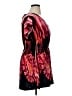 Win Win Paisley Red Cocktail Dress Size XL - photo 4