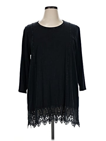 Coldwater Creek 3/4 Sleeve Top (view 1)