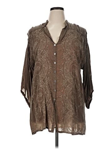Johnny Was 3/4 Sleeve Blouse (view 1)