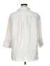 Zara Ivory 3/4 Sleeve Button-Down Shirt Size XL - photo 2