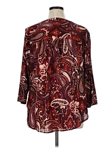 Maurices 3/4 Sleeve Blouse (view 2)