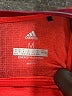 Adidas 100% Polyester Red Active T-Shirt Size M - photo 7