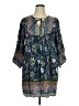 TEMOFON Paisley Blue Casual Dress Size XL - photo 1