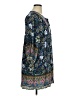TEMOFON Paisley Blue Casual Dress Size XL - photo 4